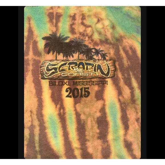 Scrapin’ The Coast 2015 Tie-Dye Tee - Picture 3 of 4